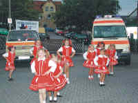 Der Auftritt der Minigarde aus Eppelborn war ein besonderer Programmhöhepunkt